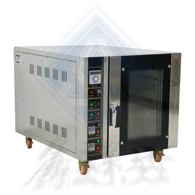 Horno de gas de pequeño tamaño para hornear eléctrico comercial de 5 bandejas Pan 905x1280x955mm