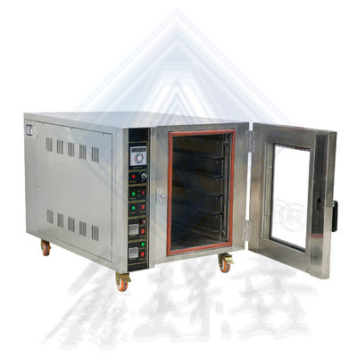 Horno de gas de pequeño tamaño para hornear eléctrico comercial de 5 bandejas Pan 905x1280x955mm