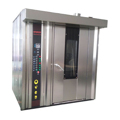 Horno de convección de rack rotativo con 34 bandejas