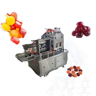 Fácil de instalar Máquina semiautomática de fabricación de dulces gomosos para tiendas de alimentos y bebidas