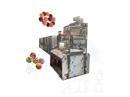 Fácil de instalar Máquina semiautomática de fabricación de dulces gomosos para tiendas de alimentos y bebidas
