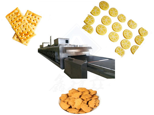 Ahorro de energía Panadería Horno de túnel para pan de pita árabe y patatas fritas horneado