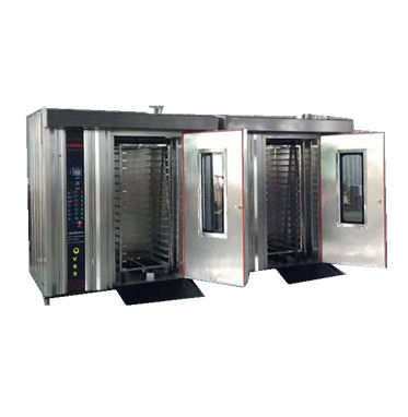 Horno rotatorio con convección de gas diesel eléctrico de acero inoxidable industrial para galletas