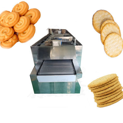 Máquina de panadería de pan automático de operación de túnel horno para la cocción de galletas y pasteles de taza