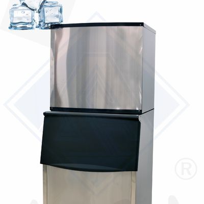 Tipo integrado de almacenamiento de hielo, refrigeración por agua y aire, fabricante de cubos de hielo de 36 kg Capacidad diaria 1 T/día