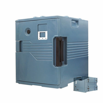 Caja aislada de almacenamiento de alimentos de moldeo rotativo para control y conservación de la temperatura