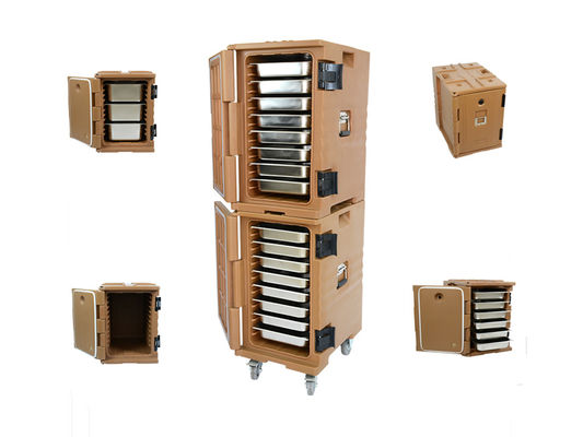 Caja aislada de almacenamiento de alimentos de moldeo rotativo para control y conservación de la temperatura