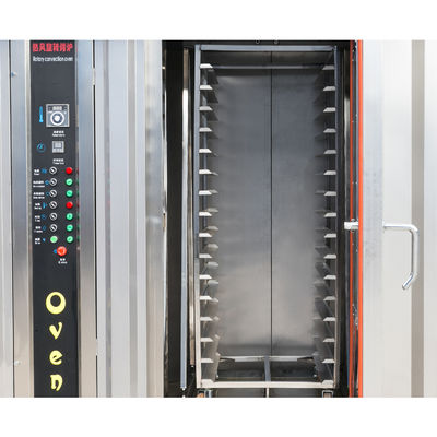 Rendimiento Tipo de gas horno rotativo para pasteles alimentos tostadas rotativas galletas de pasteles de Real