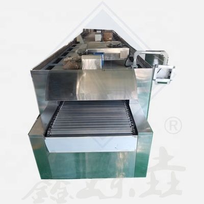 Tiendas de alimentos y bebidas Panadería industrial Horno de túnel Línea de producción 100-200 kg/h Capacidad