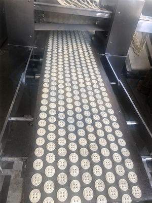 Tiendas de alimentos y bebidas Panadería industrial Horno de túnel Línea de producción 100-200 kg/h Capacidad