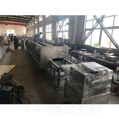 Línea de producción de horneado eléctrico profesional para alta productividad y horno de túnel