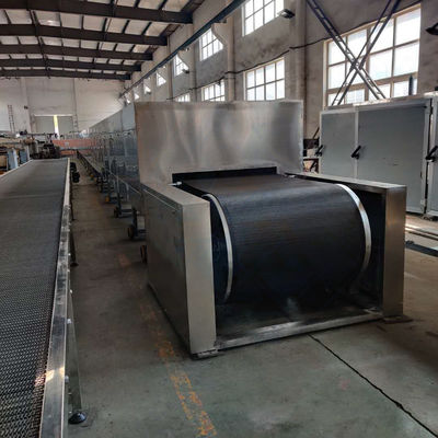 Línea de producción de horneado eléctrico profesional para alta productividad y horno de túnel