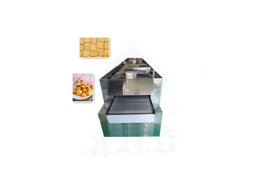 Hornos eléctricos semiautomáticos de túnel para la línea de producción de pan y pasteles