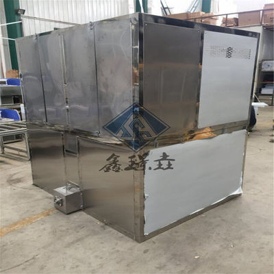 Máquina para hacer hielo con enfriamiento por aire industrial de alta productividad 22x22x22mm/28x28x22mm