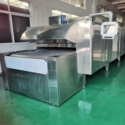 Video Soporte Técnico Horno eléctrico para procesamiento de galletas Panadería horno de horneado de Real