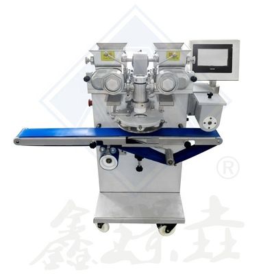 2020 año automático dulce redondo Kubba Mochi helado de llenado / incrustación máquina