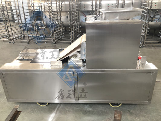 Maquinaria para la fabricación de galletas para uso comercial para el crispado de nueces blandas 2350*780*1300mm