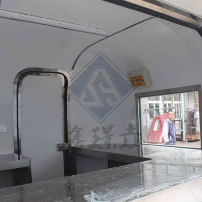 Piezas de repuesto después del servicio 2.7M Equipo de cocina móvil personalizado de eje único/doble