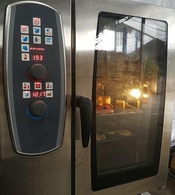 Horno de vapor de 10 capas de tipo estándar de combinación perfecto para la fabricación de alimentos y bebidas