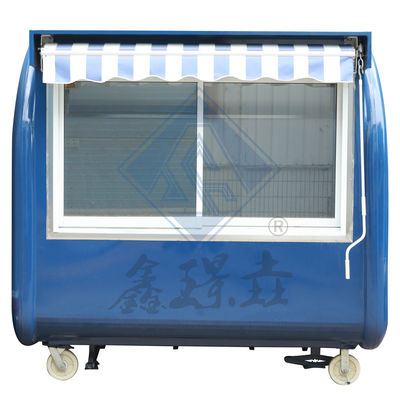 Equipo de cocina personalizado 3.5M Single/Double Axles Camión de comida móvil con dosel