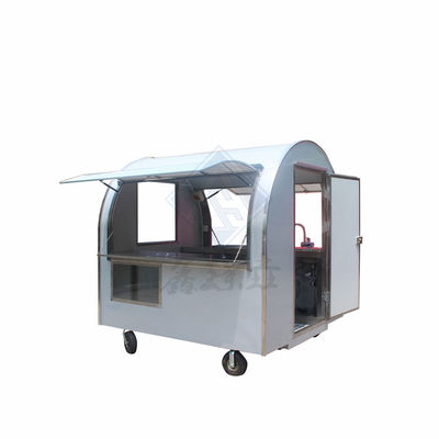 Camión de alimentos cuadrado para un solo / doble eje de 3,5 metros