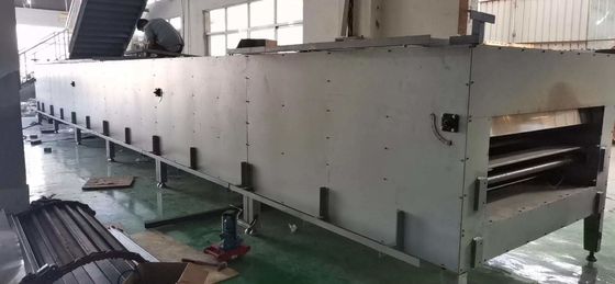 Horno multifuncional automático de 400 túneles de alta producción de 10 m para galletas industriales