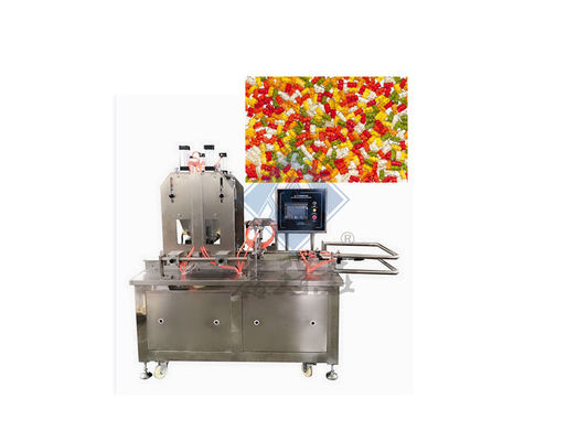 Máquina automática de Shanghai Gummy Bear para hacer dulces con tamaño de 1900 * 980 * 1700MM
