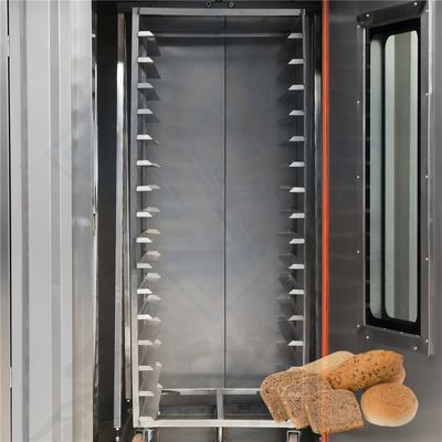 Máquina eléctrica de panadería de un paso para galletas pasteles y pan 16/32/64 bandejas Capacidad