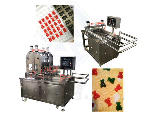 Máquina de caramelos de alta producción de 500 kg para la producción de patitos y osos gomosos en Shanghai