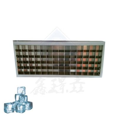 Larga vida útil 5*14 Buen fabricante de cubos de hielo hecho en evaporador de hielo industrial automático