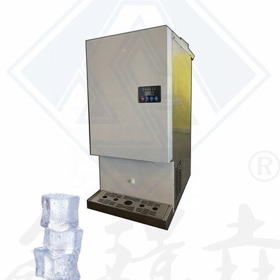 120 kg/día Máquina automática para hacer cubos de hielo de acero inoxidable 304 Industrial