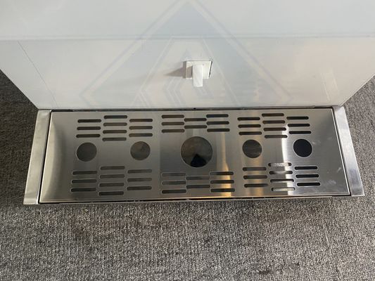 Máquina de hielo inteligente industrial con máquina automática de hacer cubos de hielo y capacidad de 100 kg/día