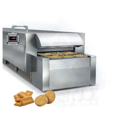 Mejora tu producción de galletas con la máquina de hacer galletas de plata totalmente automatizada
