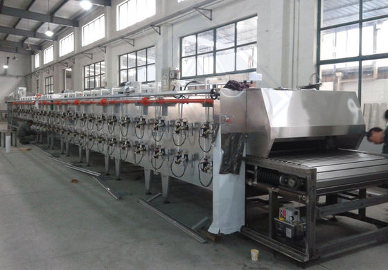 304 Horno de túnel industrial de acero inoxidable para galletas y galletas de alta producción