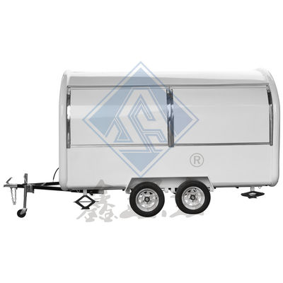 Vehículo de alimentación móvil con modelo redondo y ejes simples/dobles