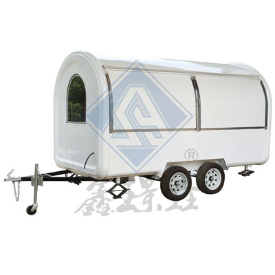 Vehículo de alimentación móvil con modelo redondo y ejes simples/dobles