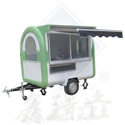Diseño de un solo / doble eje camión de comida móvil para hacer alimentos en tiendas de alimentos y bebidas