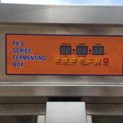 Máquina de fermentación de acero inoxidable de gran capacidad para la producción comercial de pan