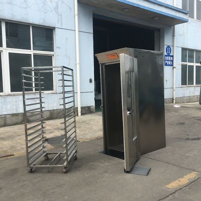 Máquina de fermentación de acero inoxidable de gran capacidad para la producción comercial de pan