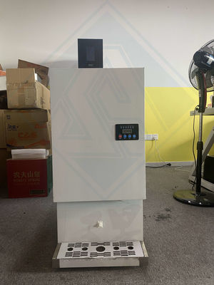 40 kg Fabricante de hielo de cubo de acero inoxidable 304 máquina de hielo automática para la industria