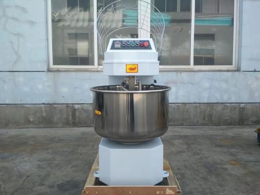 Doble movimiento doble velocidad mezcladora de masa en espiral 100 kg Producción de pasta en la panadería