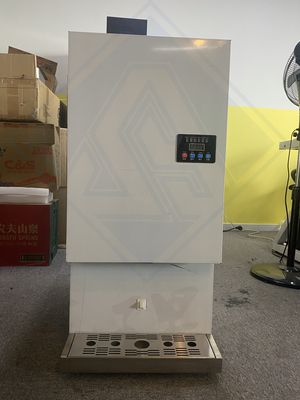 Fabricante de cubos de hielo Pequeño 60 kg Buena tienda de restaurantes para el hogar Industrial Máquina de hielo automática inteligente