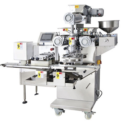 Máquina de incrustación de tres núcleos de alta capacidad y de formación de panqueques para la producción de galletas
