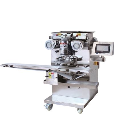 Máquina de incrustación de tres núcleos de alta capacidad y de formación de panqueques para la producción de galletas