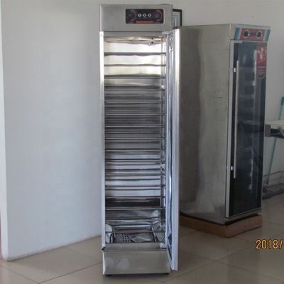 16/32 bandejas de masa Provisor panel de operación inteligente cajas de fermentación de acero inoxidable