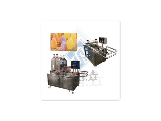 50 kg/h Mejor máquina de hacer chupetes suave automática de moldear Shanghai Gummy Bear Candy