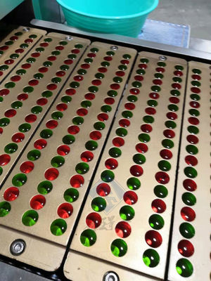50 kg/h Mejor máquina de hacer chupetes suave automática de moldear Shanghai Gummy Bear Candy