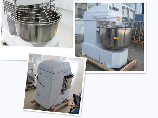 Restaurante profesional mezclador de masa espiral de acero inoxidable de 76 kg para la preparación de alimentos
