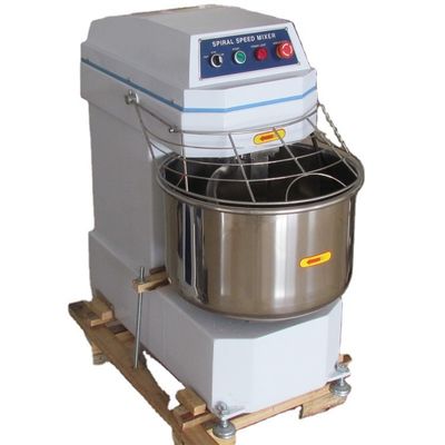 Ahorro energético 50 kg mezclador de masa en espiral de acero inoxidable para el kneading profesional de masa