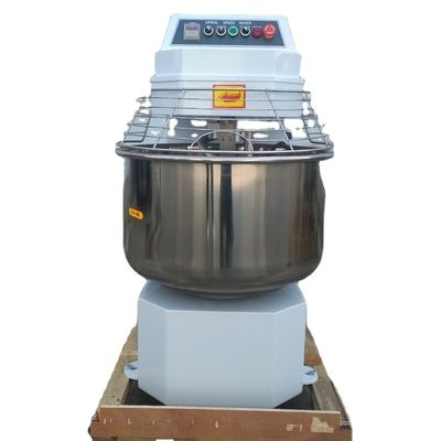 Ahorro energético 50 kg mezclador de masa en espiral de acero inoxidable para el kneading profesional de masa